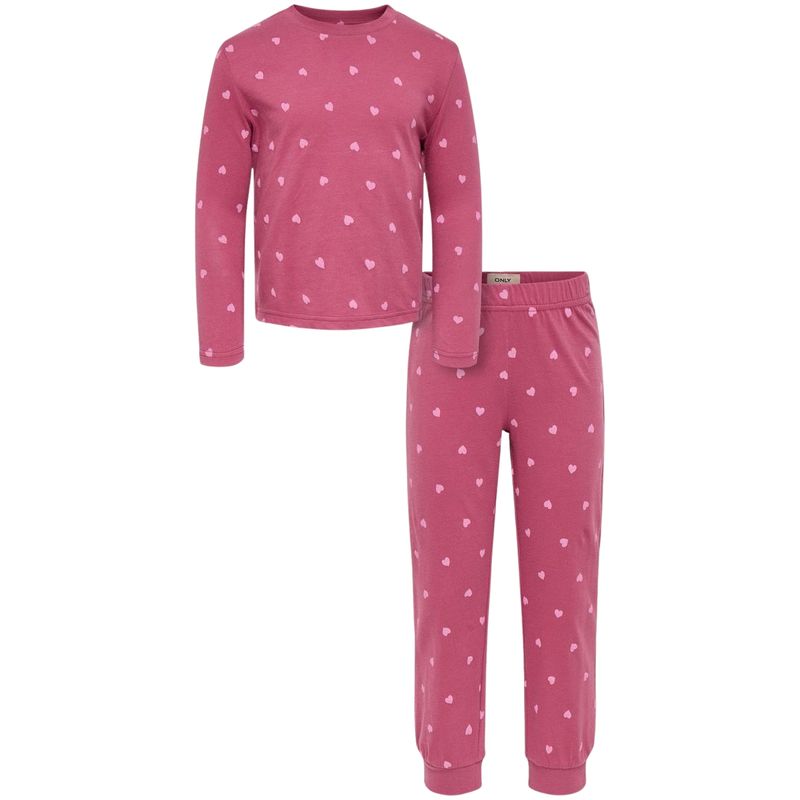 Kids Only Kmgrila pyjamas til småbarn, Rose Wine
