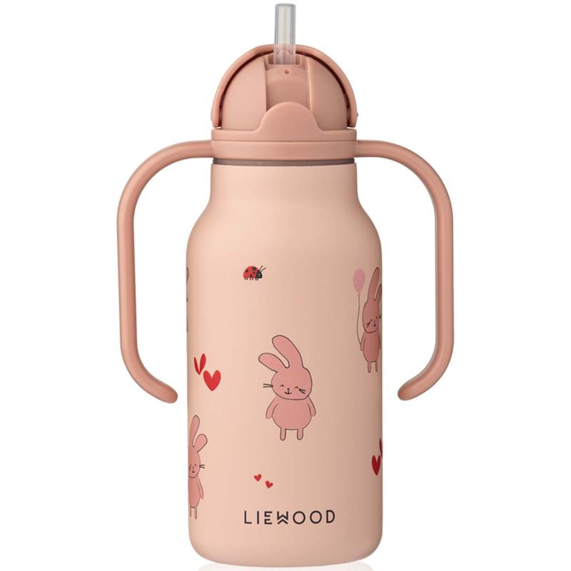 Liewood Kimmie vannflaske 250ml, Wild child/Rosey
