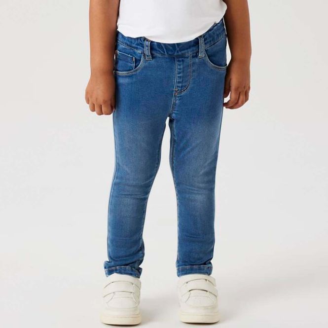 Hovedbilde Name It Nmfsalli denim leggings småbarn, Medium ...