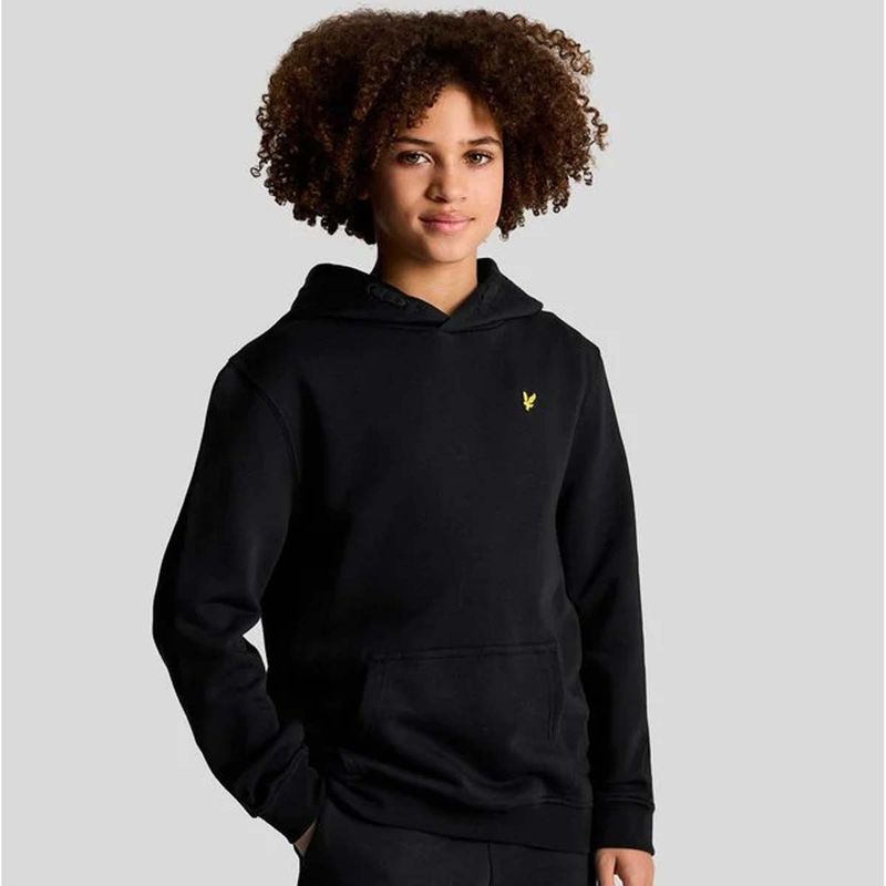 Lyle & Scott hettegenser til barn og ungdom, Jet Black