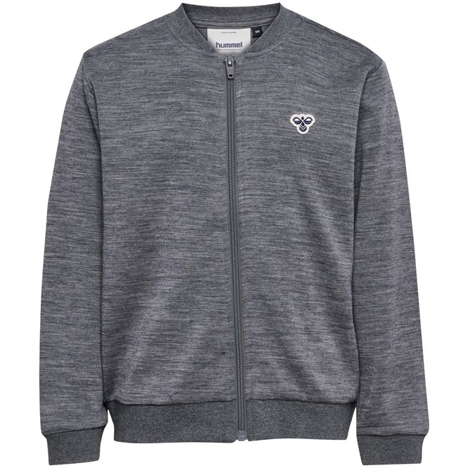 Hovedbilde Hummel Hmljr zip-jakke i ull/bomull til barn, ...