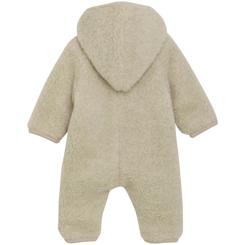 HUTTEliHUT Pixie Teddy ulldress med fôr, Cement