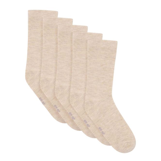 Hovedbilde Minymo 5-pack sokker i viskose/ull, Sheer Bliss