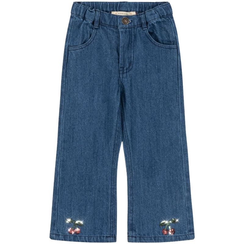 Konges Sløjd Elba flared jeans til barn, Denim Blue
