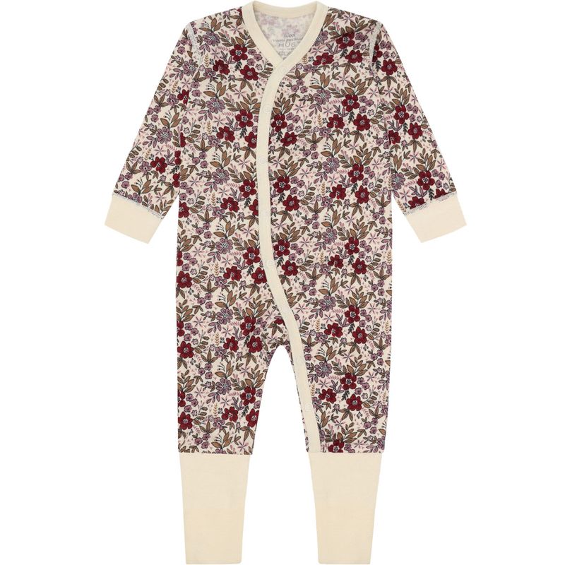 Hust and Claire Manu Flor heldress ull/bambus, Off White