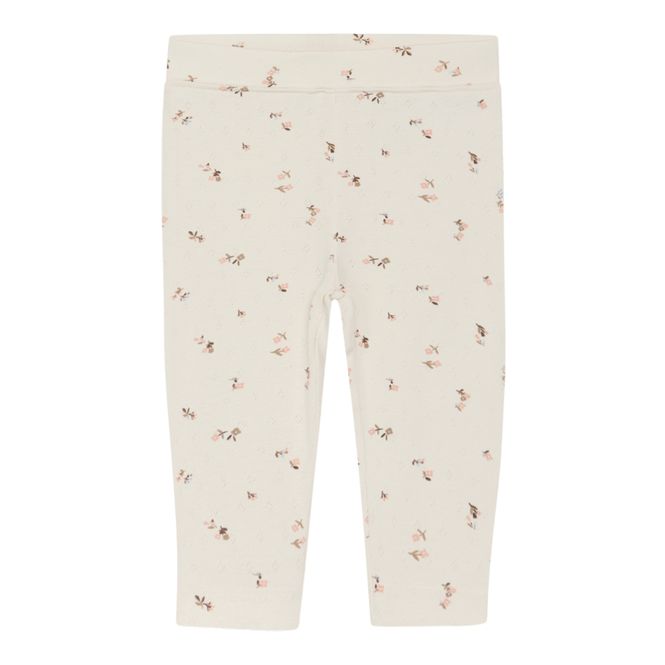 Hovedbilde Hust & Claire Ludo leggings i bambus, White sand