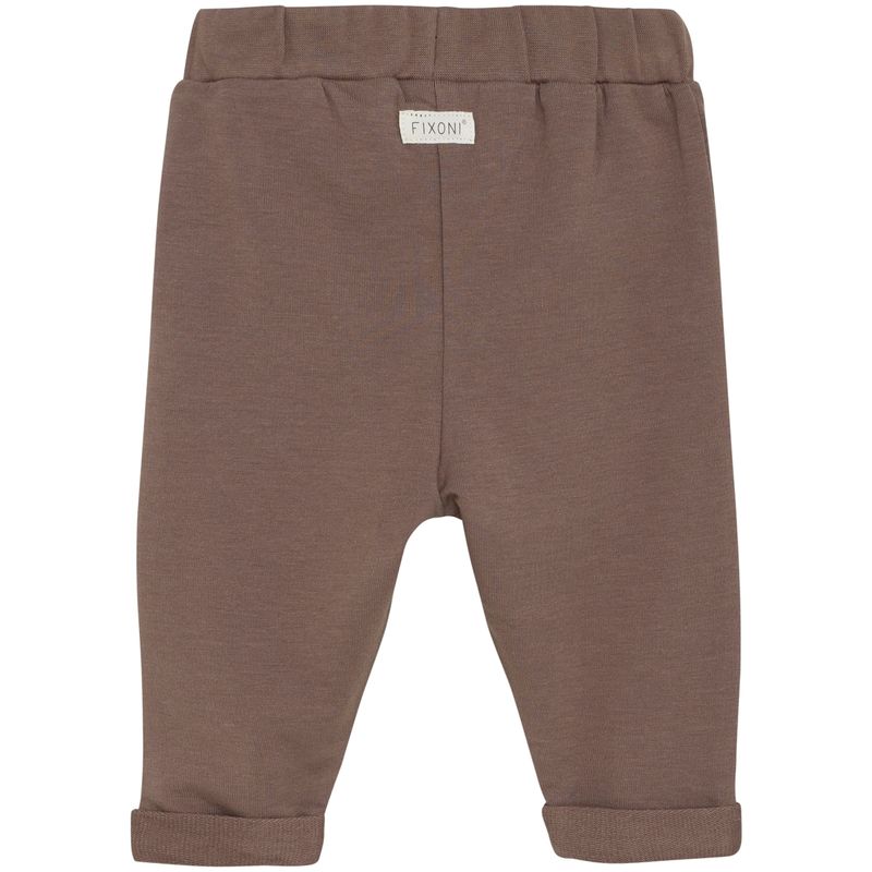 Fixoni joggebukse til baby, Coffee Quartz