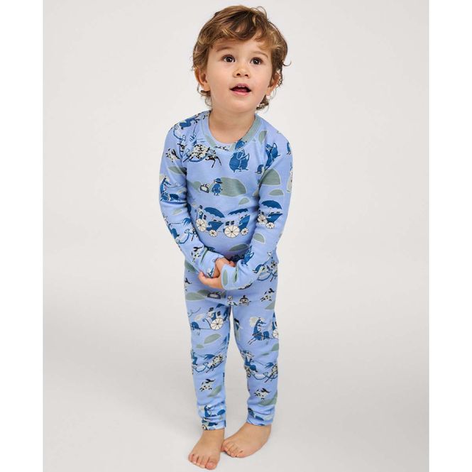 Hovedbilde Reima Moomin Trivsam ullsett til barn, Airy Blue