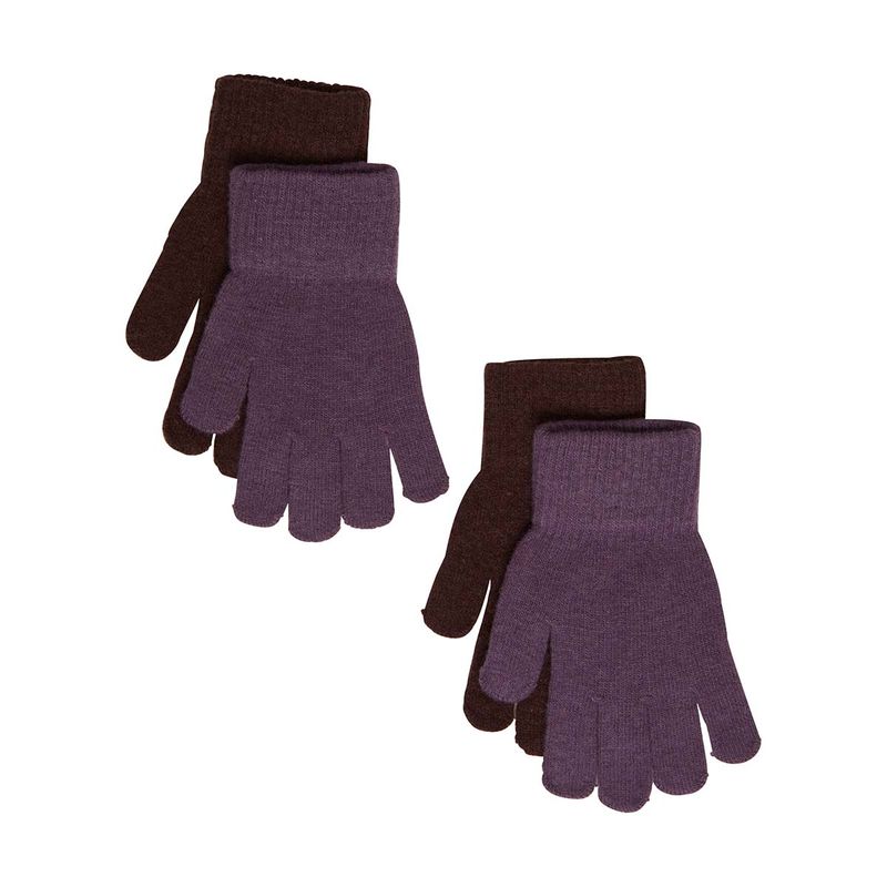 Celavi 2-pack vanter i ull til barn, Moonscape