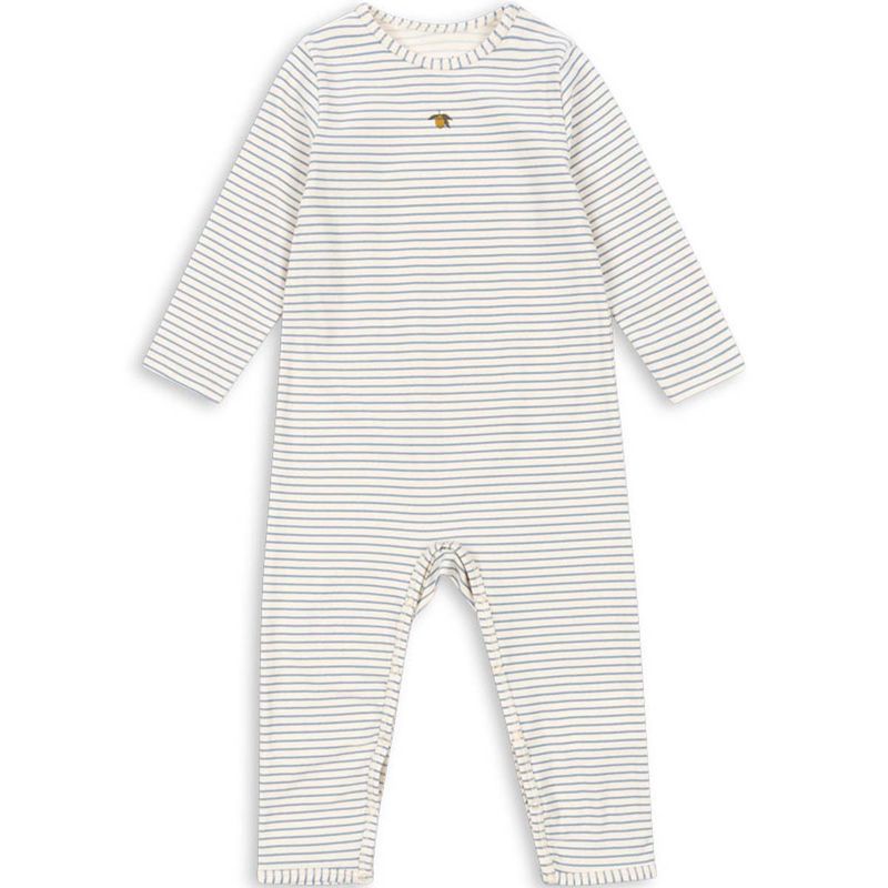Konges Sløjd Basic heldress/pyjamas, Stripe Bluie
