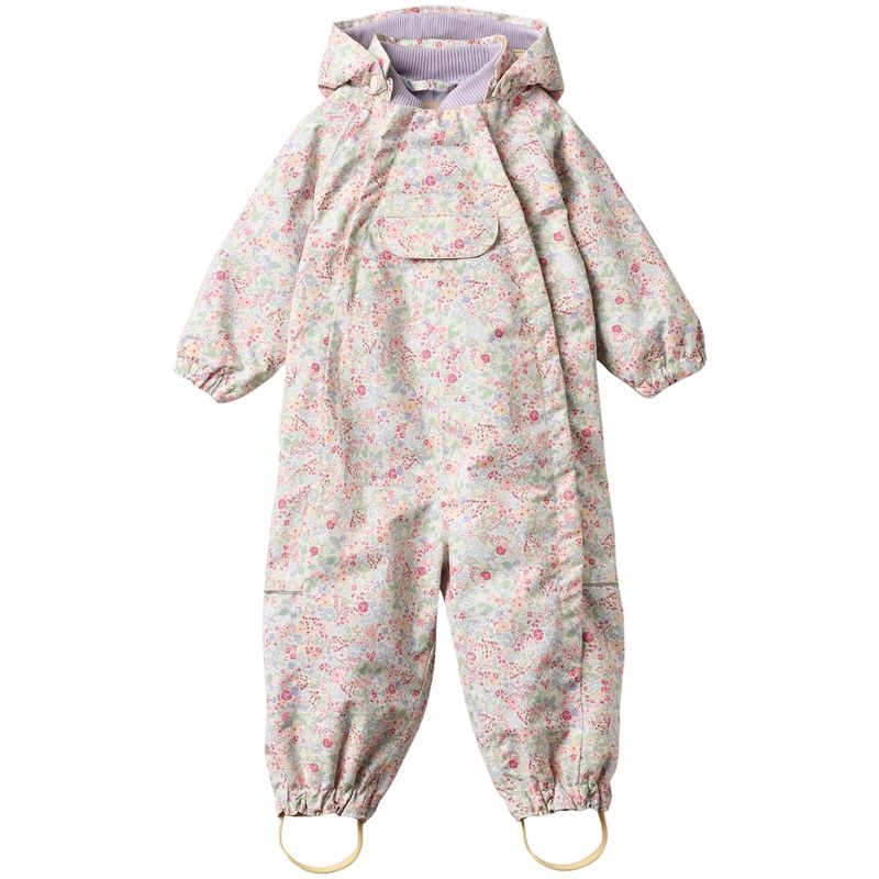 Wheat Olly parkdress til baby, Cool Sky Flowers
