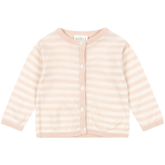 Hovedbilde Konges Sløjd Venti cardigan til baby, Cameo Rose