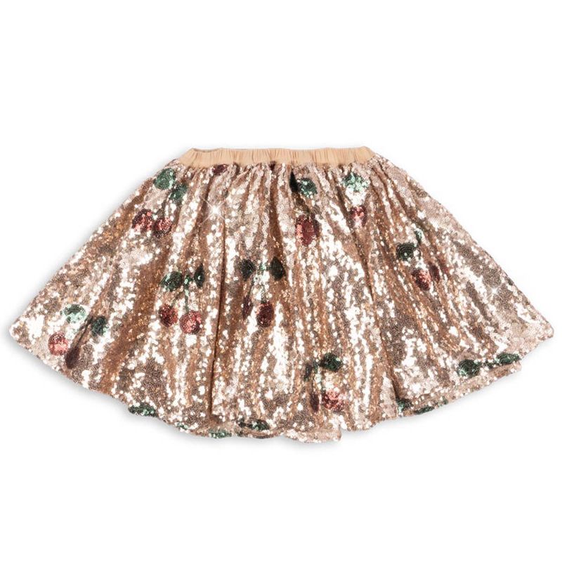 Konges Sløjd Starla Sequin skjørt til barn, Ma Grande Cerise