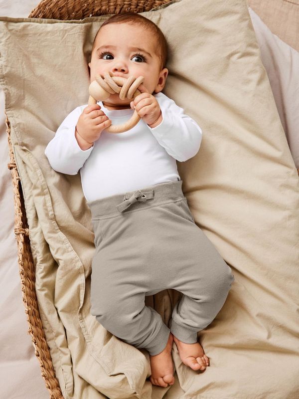 Name It Nbntakki joggebukse til baby, Pure Cashmere