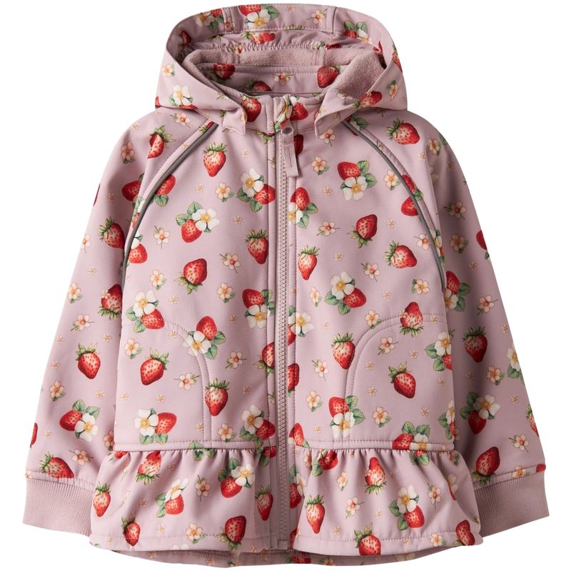 Name It Nmfalfa08 softshelljakke til småbarn, Keepsake Lilac