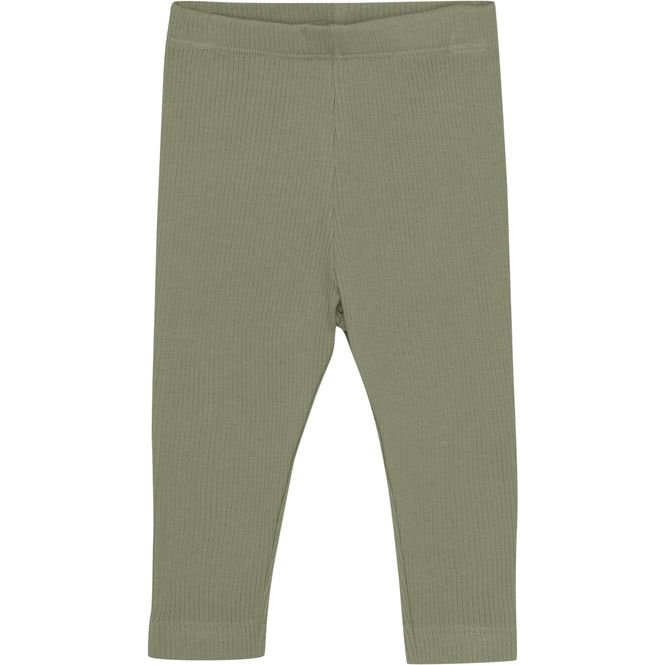 Hovedbilde Minymo Rib leggings til baby, Sea Spray