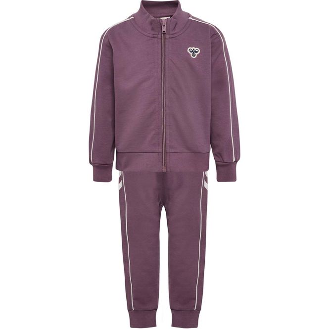 Hovedbilde Hummel tracksuit til småbarn, Black Plum