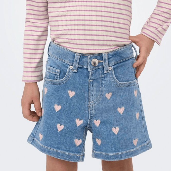 Hovedbilde Kids Only Kmgjuicy denim shorts småbarn, Light ...