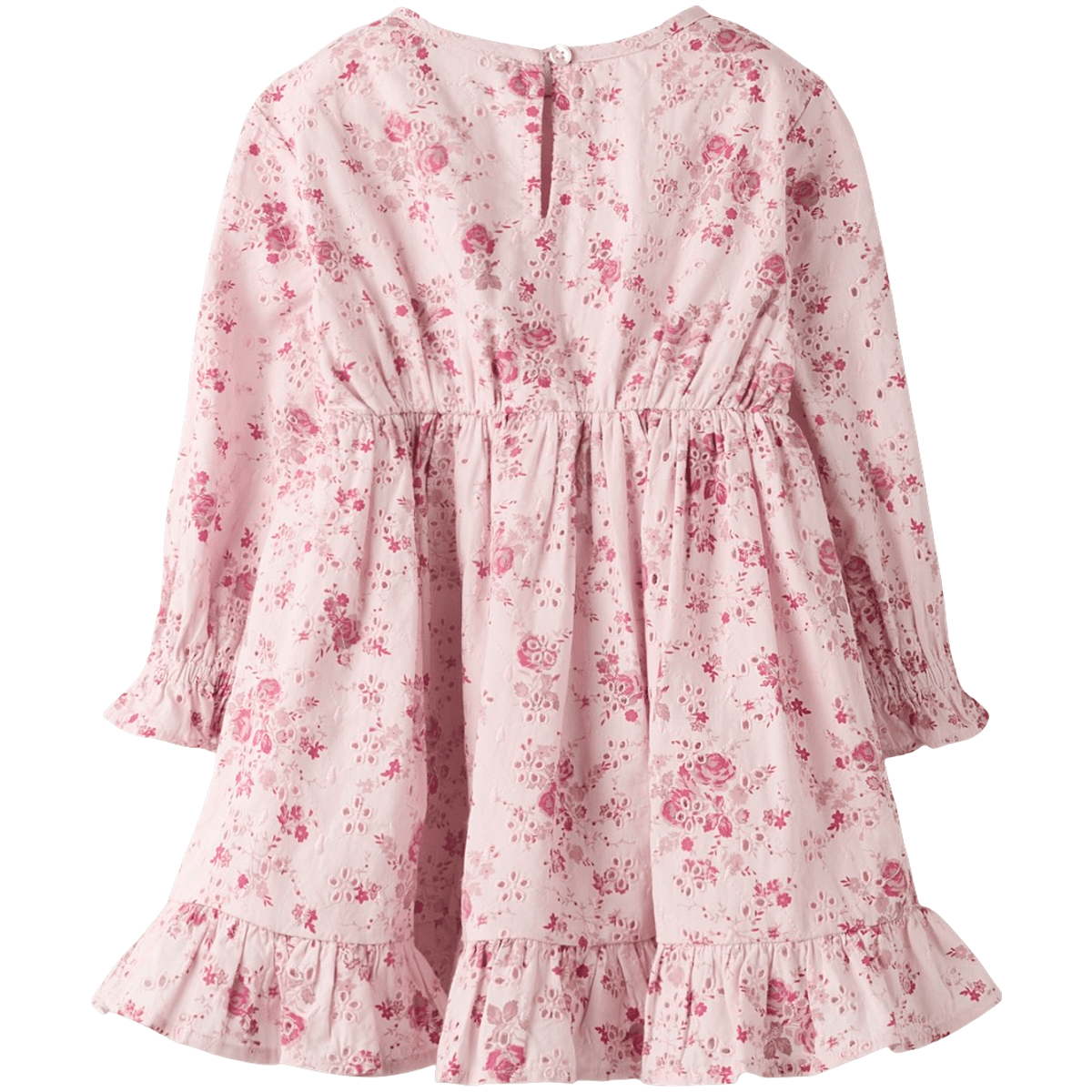 Name It Nmffembroder kjole til småbarn, Cradle Pink
