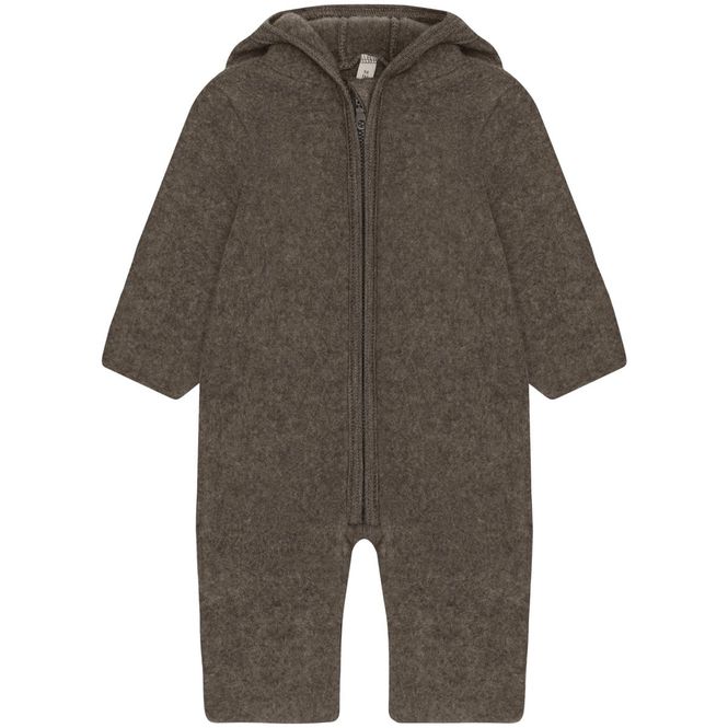 Hovedbilde  HUTTEliHUT Ullfleecedress med ører, Brown ...