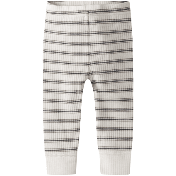 Hovedbilde Name It Nbmwomi leggings i ull/modal baby, Snow ...