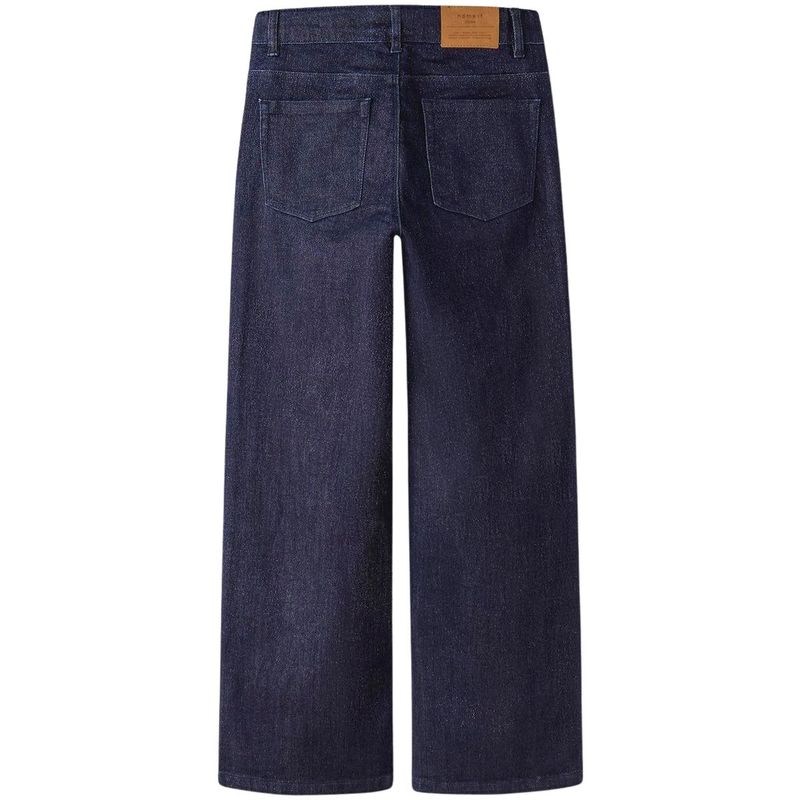 Name It Nkfrose wide jeans til barn, Dark Blue Denim