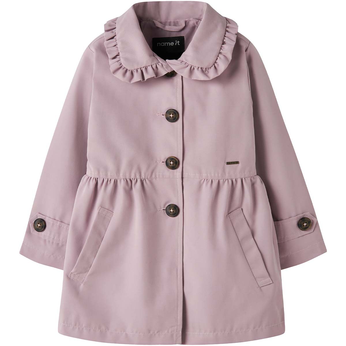 Name It Nmfmadelin trenchcoat til småbarn, Keepsake Lilac