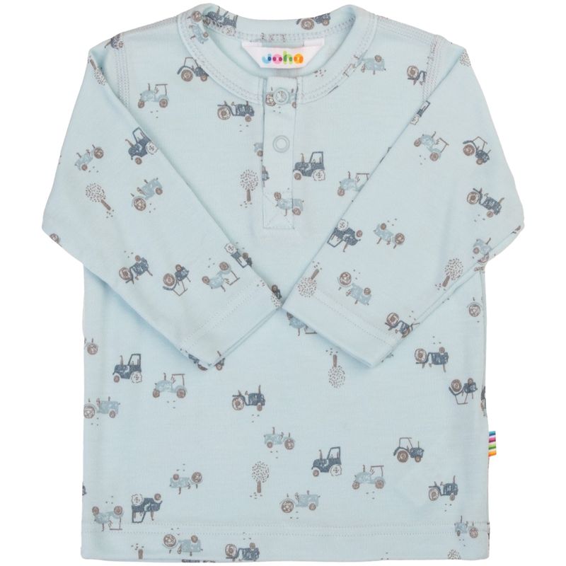 Joha Bloom & Tractor genser i bambus, Light blue