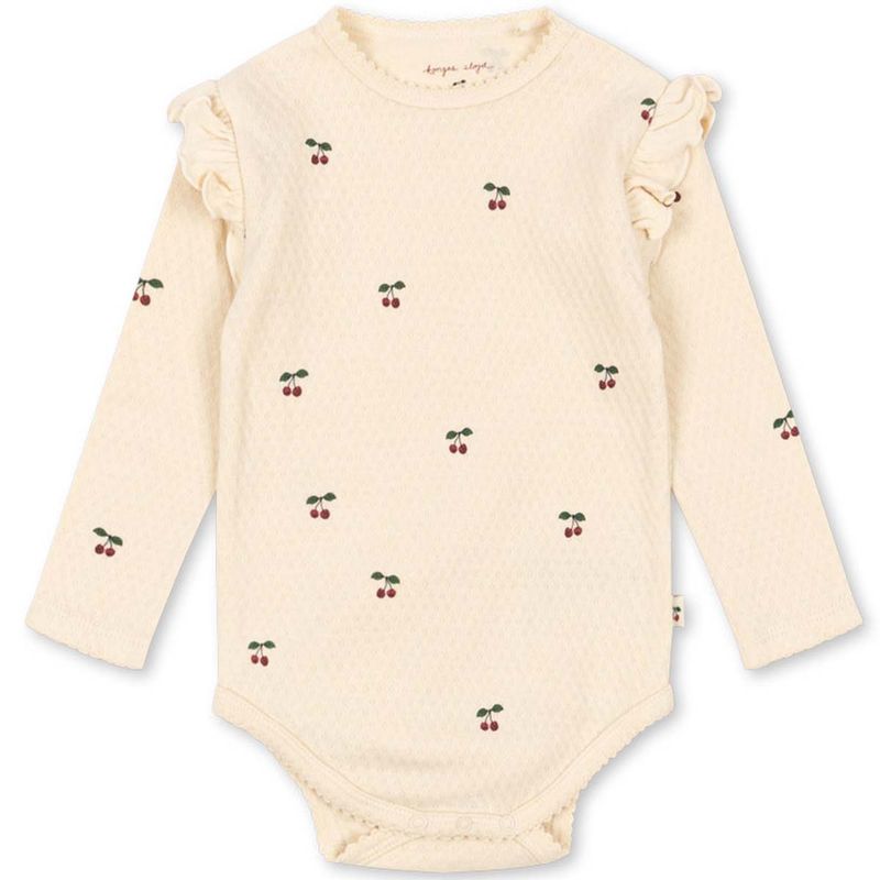 Konges Sløjd Sui Frill body, Cherry