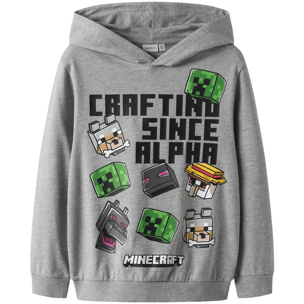 Hovedbilde Name It Nkmjet Minecraft hettegenser til barn, ...
