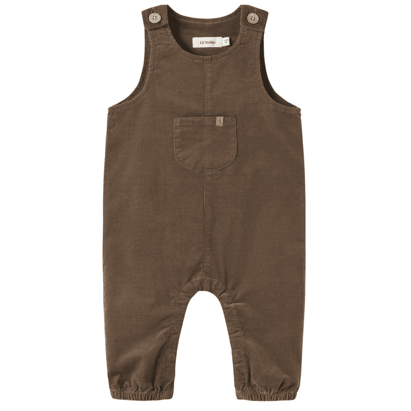 Lil' Atelier Nbmsomba overall til baby, Teak