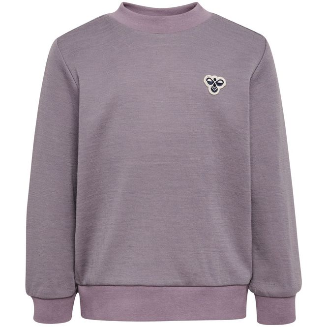 Hovedbilde Hummel Hmlmini Bee genser i ull/bomull, Gray ...