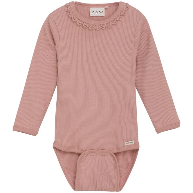 Hovedbilde Minymo Rib body, Misty Rose