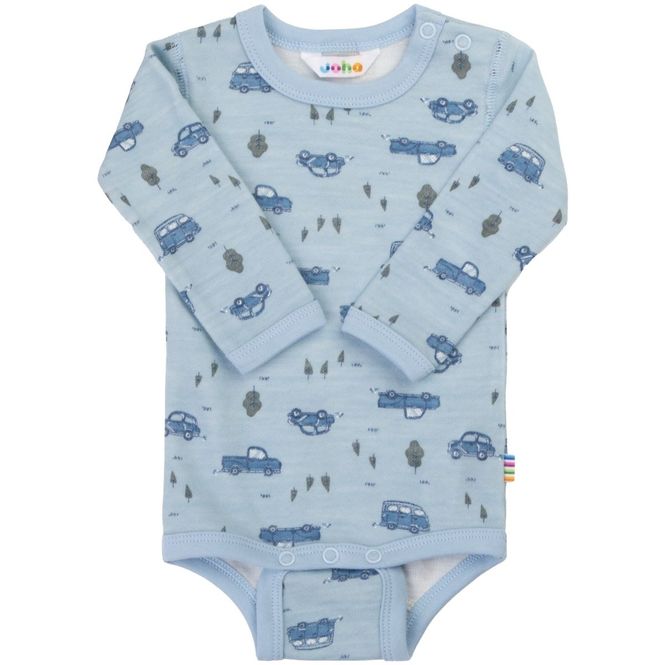 Hovedbilde Joha body i ull/bambus, Blue