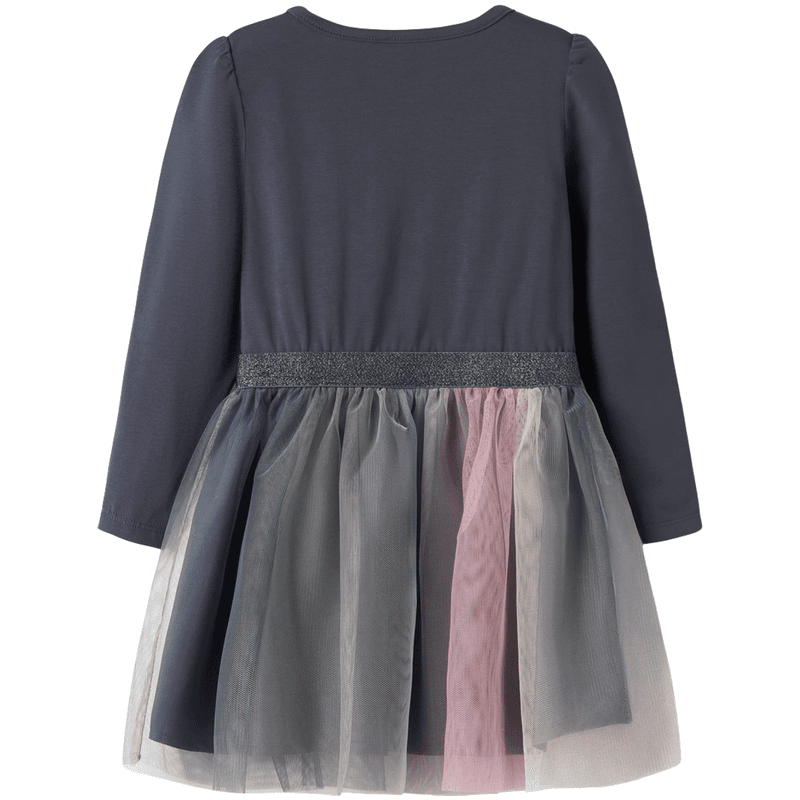 Name It Nmfsessa MLP kjole til småbarn, Ombre Blue
