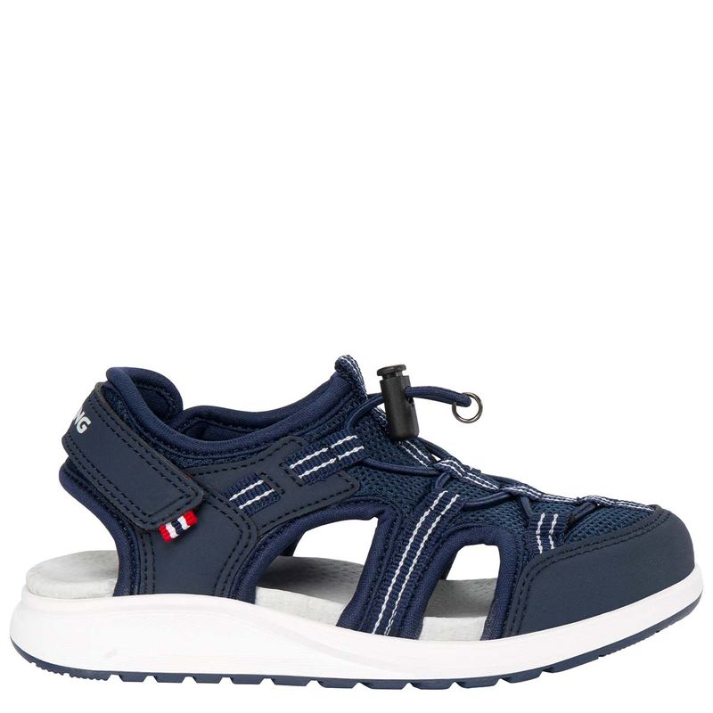 Viking Thrill 1V SL sandaler til barn, Navy/Light Grey