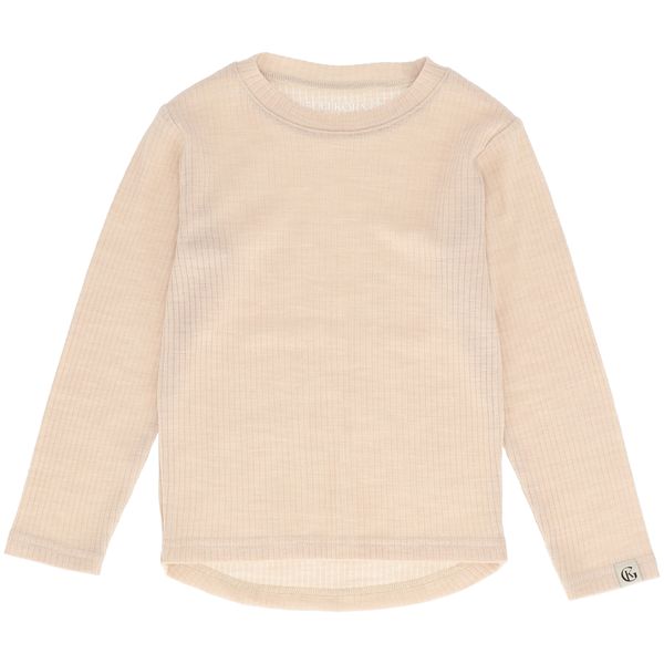 Hovedbilde Gullkorn Chalk genser i ull/bambus til barn, ...