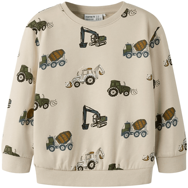 Hovedbilde Name It Nmmbasil sweatshirt til småbarn, Peyote