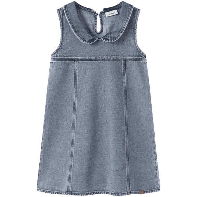 Hovedbilde Lil' Atelier Nmfkarole denimkjole til småbarn, ...