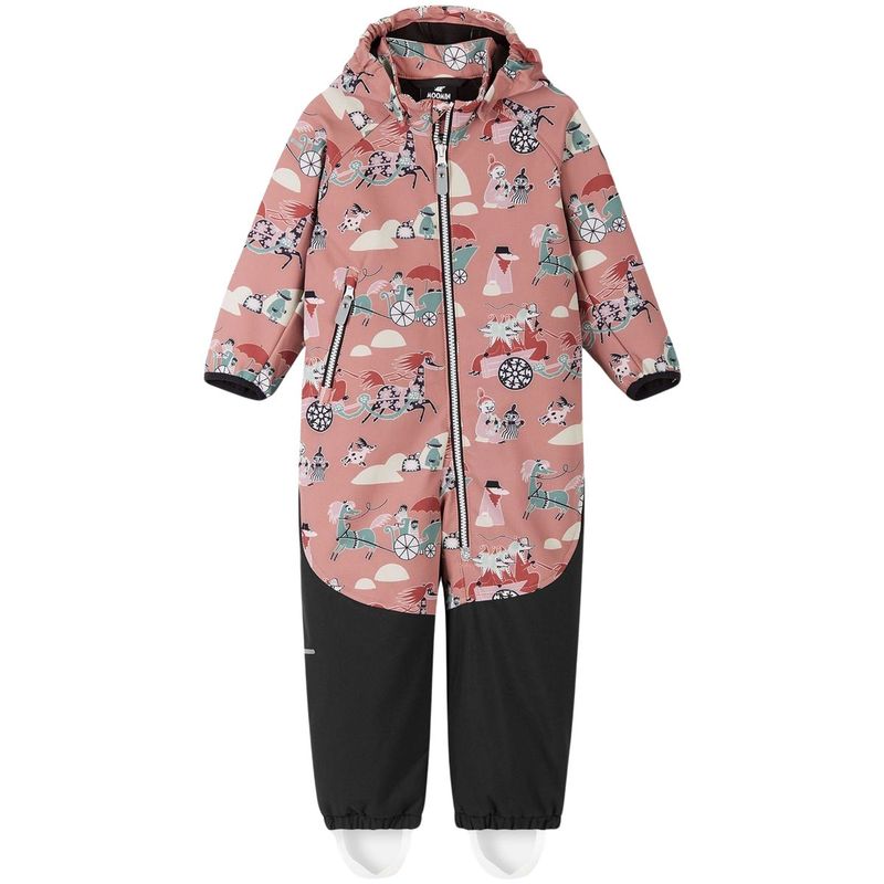 Reima Moomin Mjosa softshelldress, Rose Blush