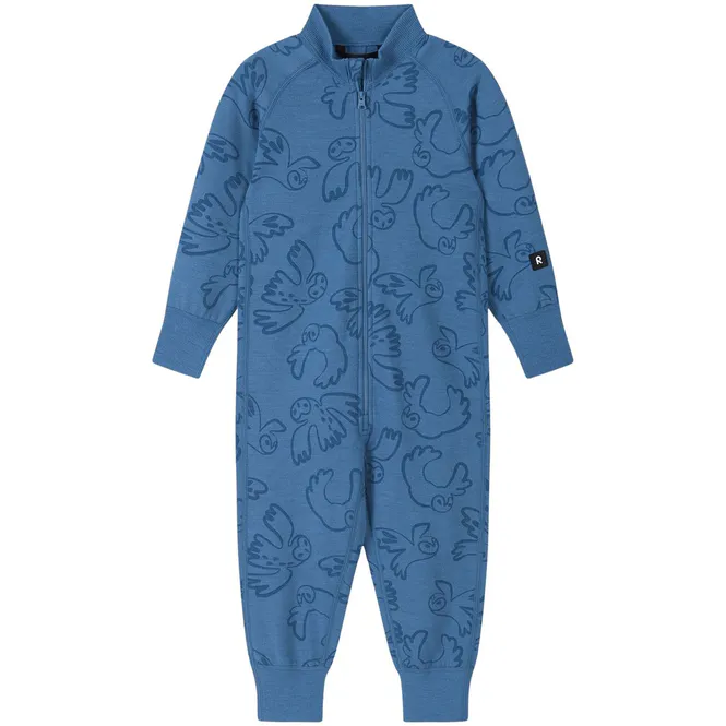 Hovedbilde Reima Parvin ulldress til baby og småbarn, Blue ...