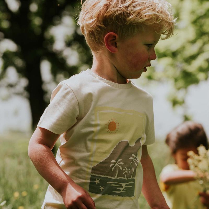 Koko Noko t-skjorte til barn, Off White