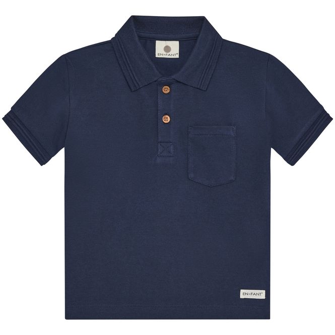 Hovedbilde EnFant Poloskjorte til barn, Medieval Blue