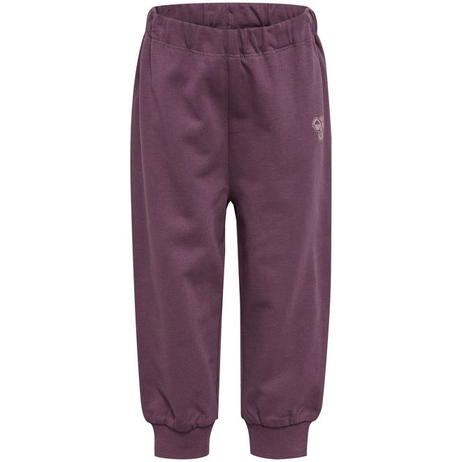 Hovedbilde Hummel Hmlmini joggebukse til småbarn, Black Plum