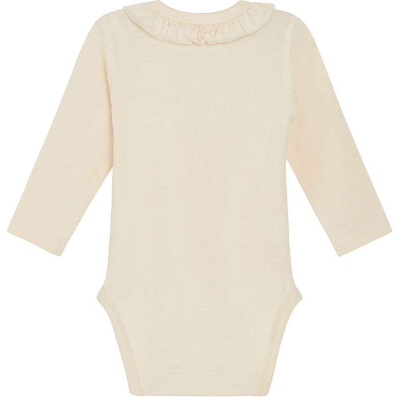 Hust & Claire Barbara body i ull/bambus, Ecru