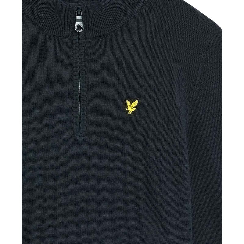 Lyle & Scott half-zip genser til barn, Dark Navy