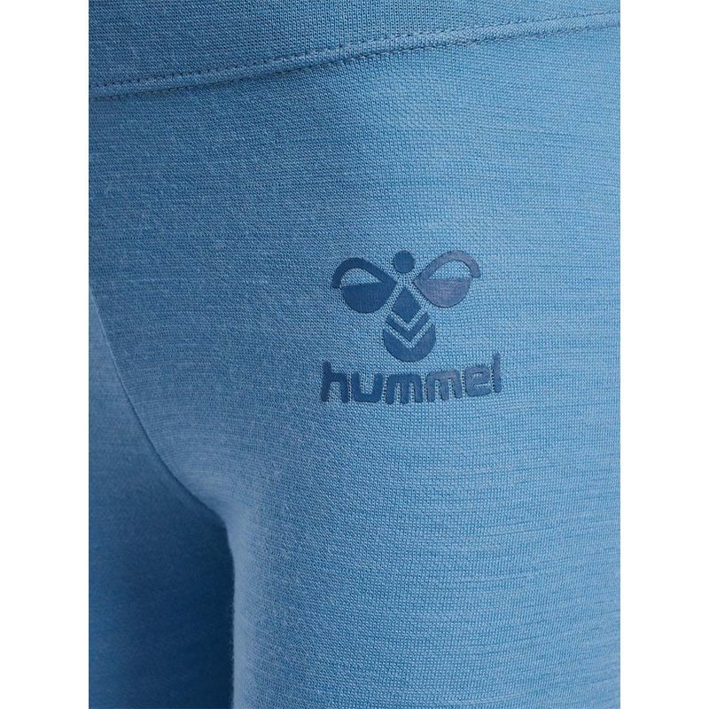 Hummel Wolly ulleggings til barn og baby, Blue Shadow
