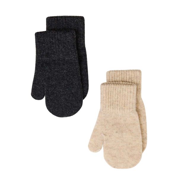 Hovedbilde CeLaVi 2-pack Magic votter til småbarn, White ...