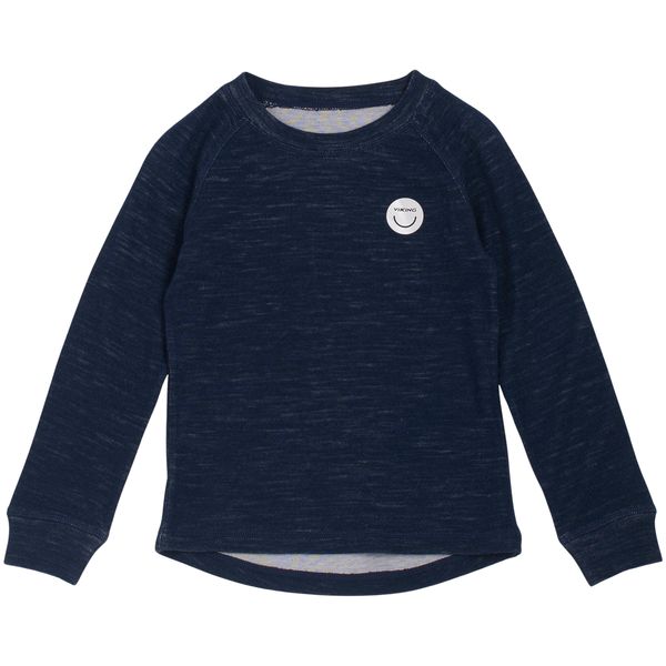 Hovedbilde Viking Soft genser i ull/bambus til barn, Navy