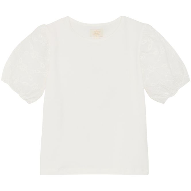 Hovedbilde Creamie Embroidery t-skjorte til barn, Cloud